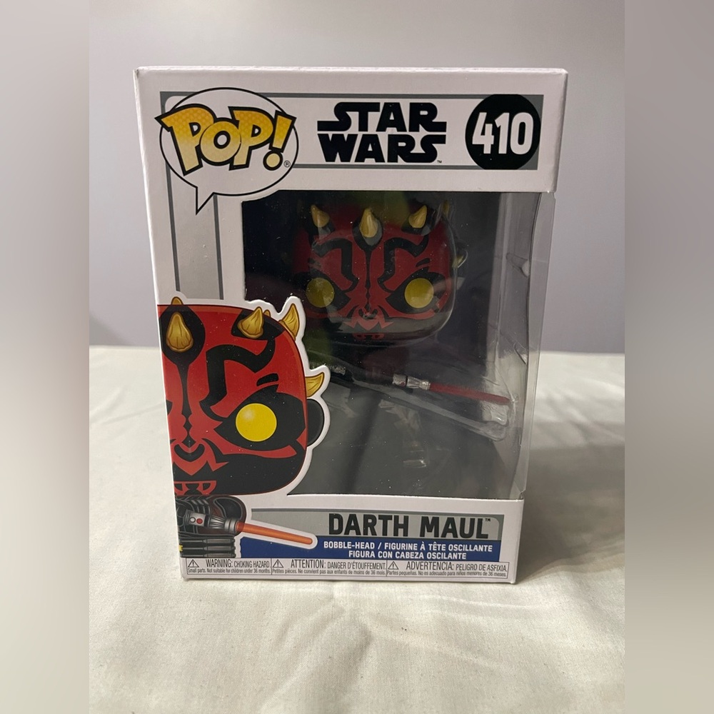 Star Wars 
Funko Pops 
Darth Maul #410